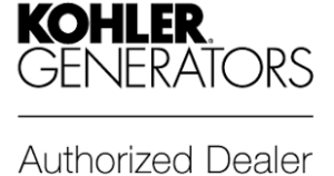 A logo for kohler generators.
