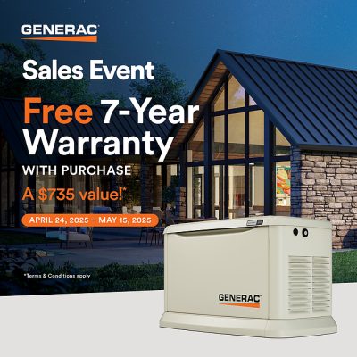 Generac - April Promo 2025 - Flyer